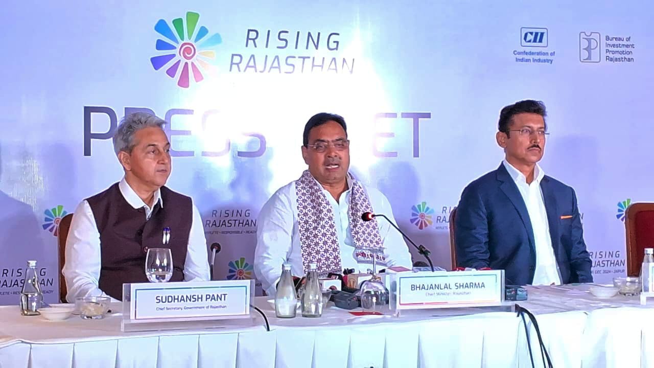 ₹4.5 Lakh Crore Investment Deals Secured at 'Rising Rajasthan' Roadshow